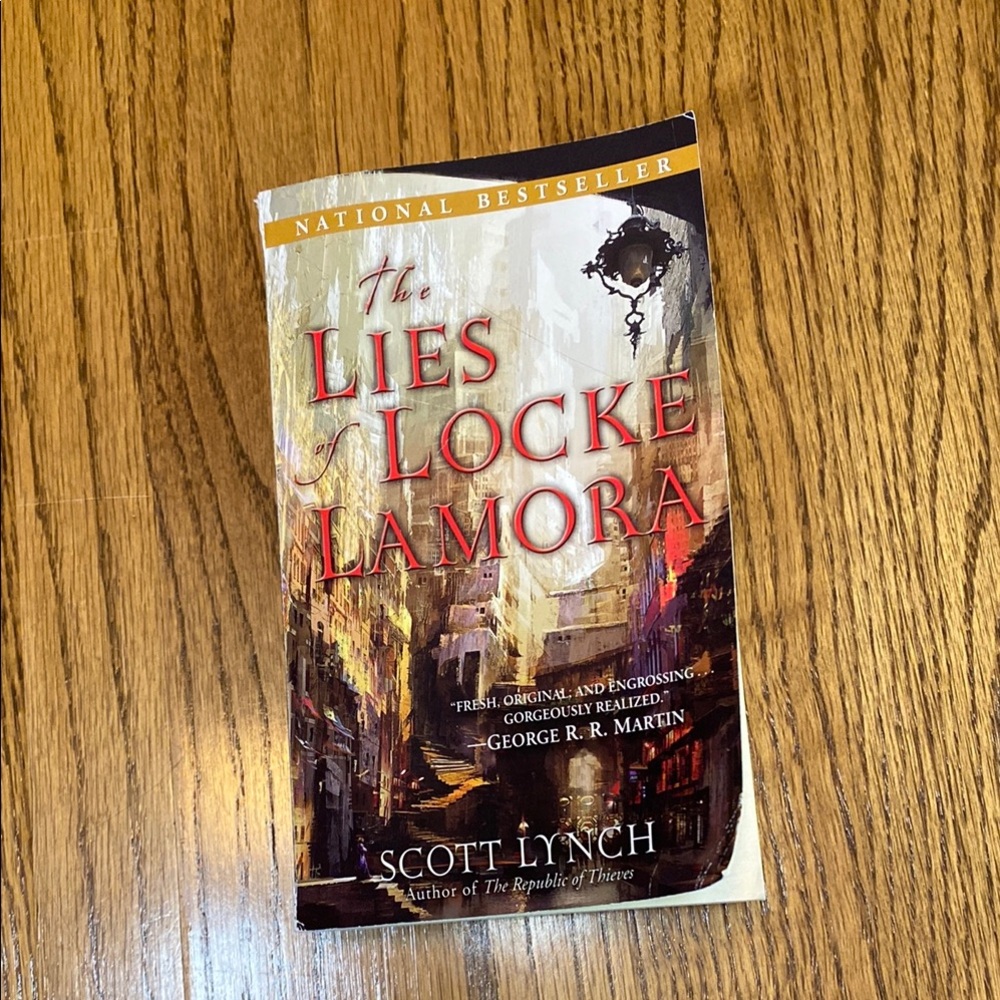 The Lies of Locke LaMora by Scott Lynch paper back
